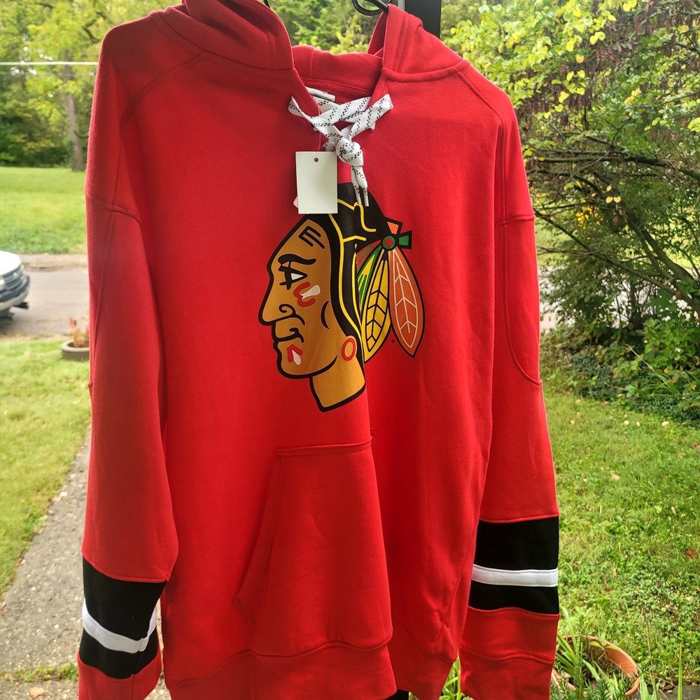 Chicago Blackhawks Bedard Hoodie Jersey Size L